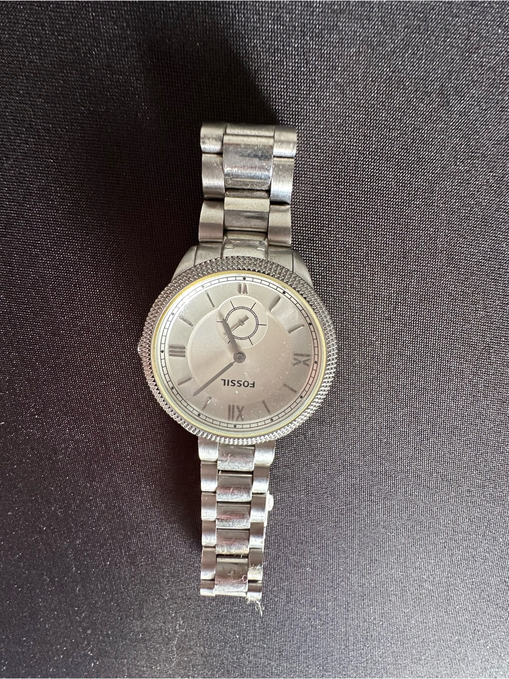Fossil ES3062 Sydney White Dial Stainless Steel Women's Watch